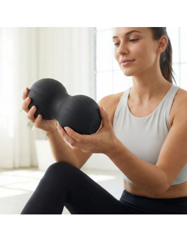 Masażer wibrujący powerball duo z pokrowcem body sculpture bm 508