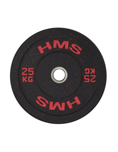 Talerz olimpijski hms red bumper 25 kg htbr25