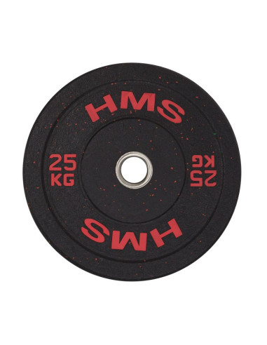 Talerz olimpijski hms red bumper 25 kg htbr25