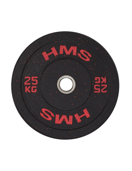 Talerz olimpijski hms red bumper 25 kg htbr25