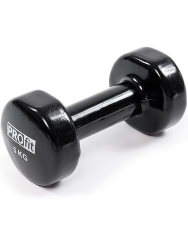 Hantle winylowe profit 5kg czarne dk 4102