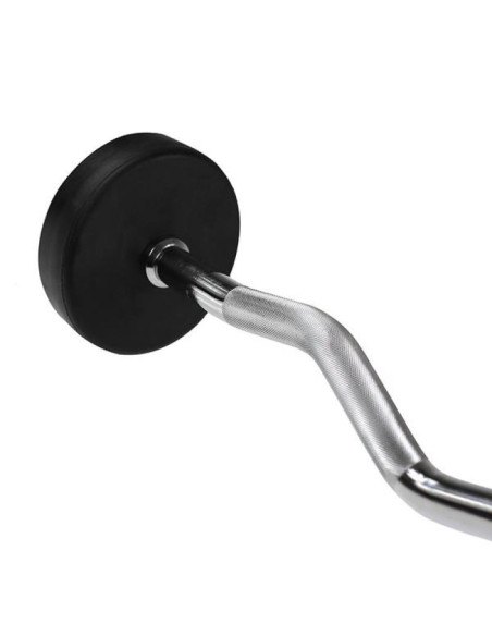 Sztanga/gryf łamany gumowany 30 kg hms gsl-30