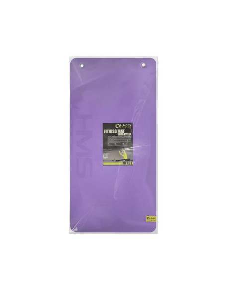 Mata fitness klubowa z otworami hms premium mfk01 violet black