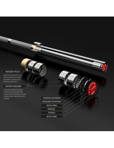 Gryf olimpijski hms black go700