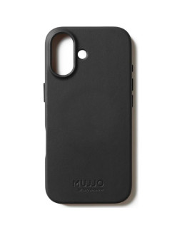 Etui skórzane do iphone 17 black mujjo 2