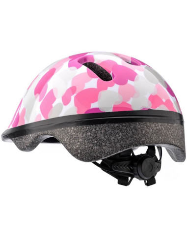 Kask rowerowy meteor ks06 hearts pink roz s 48-52cm jr 24819