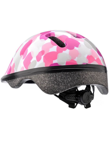 Kask rowerowy meteor ks06 hearts pink roz s 48-52cm jr 24819