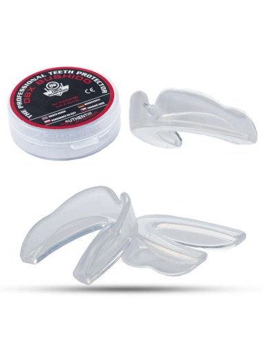 Ochraniacz na zęby + pudełko - bezbarwny | standard