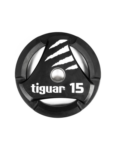Talerz olimpijski tiguar pu 15 kg ti