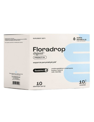 Floradrop Digest, Prebiotyk, Saszetki (10 Szt.)