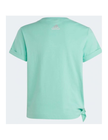 Koszulka adidas dance knotted tee jr