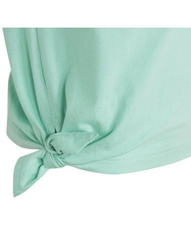 Koszulka adidas dance knotted tee jr