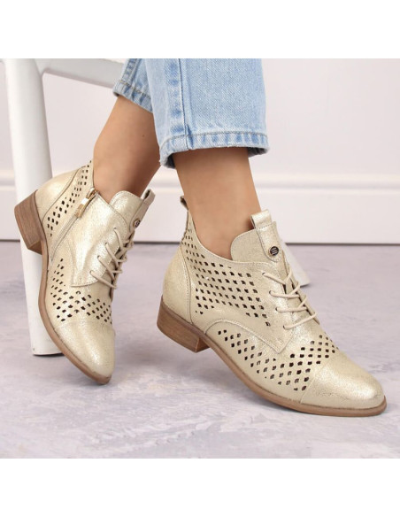 Botki ażurowe potocki w wol205