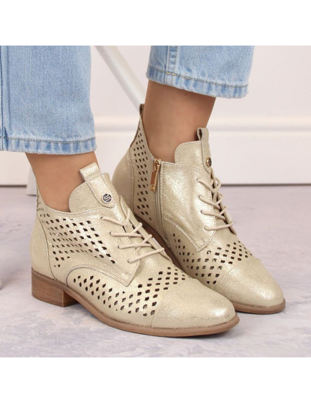 Botki ażurowe potocki w wol205