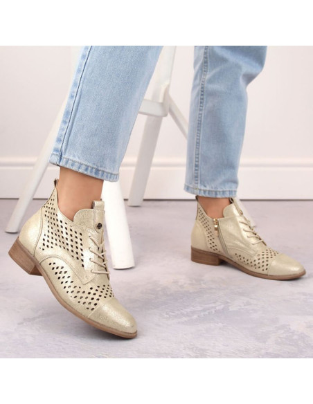 Botki ażurowe potocki w wol205