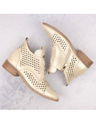 Botki ażurowe potocki w wol205