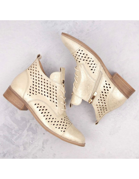 Botki ażurowe potocki w wol205