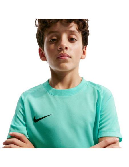 Koszulka dla dzieci nike dri fit park viii turkusowa hv8182 354