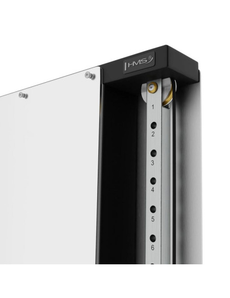 Brama treningowa przyścienna podwójna hms bs302 ze stosem