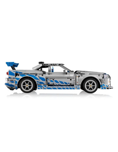 Lego technic 42210 samochód nissan skyline gt-r (r34) z filmu za szybcy, za wściekli