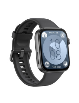 Huawei watch fit 3 4,62 cm (1.82") amoled cyfrowy 408 x 480 px ekran dotykowy czarny wi-fi gps 2