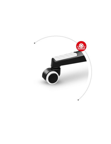 Fotel gamingowy huzaro force 6.2 white mesh