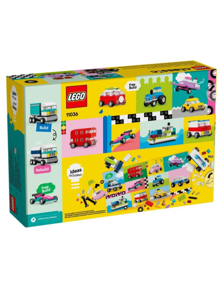 Lego classic 11036 kreatywne pojazdy