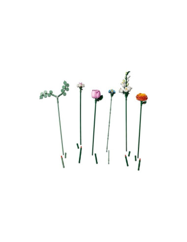 Lego icons 10342 botanicals - piękny bukiet różowych kwiatów
