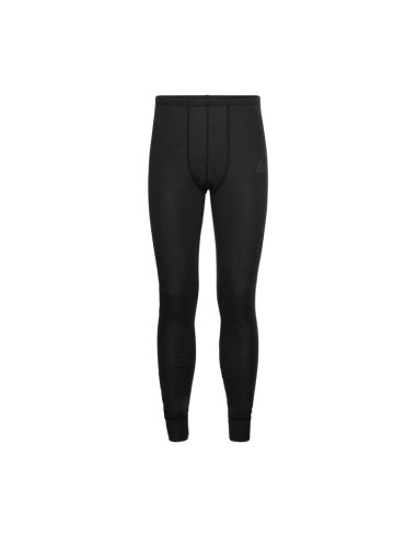 Legginsy termoaktywne męskie odlo bl bottom long active warm eco ciepłe i oddychające spodnie sportowe czarne (159122/15000)
