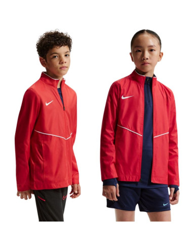 Kurtka dla dzieci nike park 26 rain czerwona hm7269 657