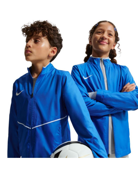 Kurtka dla dzieci nike park 26 rain niebieska hm7269 463