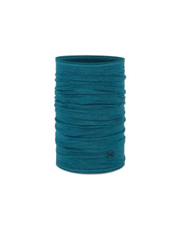 Bandana buff merino lightweight solid solid teal 2