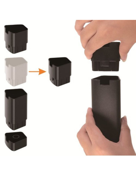 Techly stolik podstawka pod monitor z regulacją wy