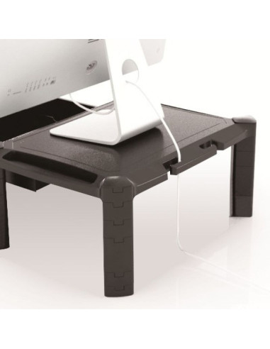 Techly stolik podstawka pod monitor z regulacją wy