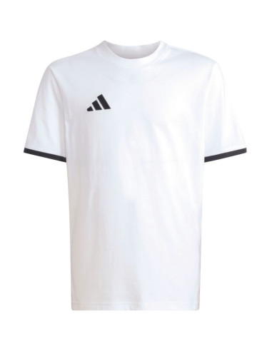 Koszulka dla dzieci adidas entrada 26 tee biała jz6670