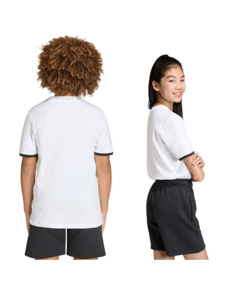 Koszulka dla dzieci adidas entrada 26 tee biała jz6670