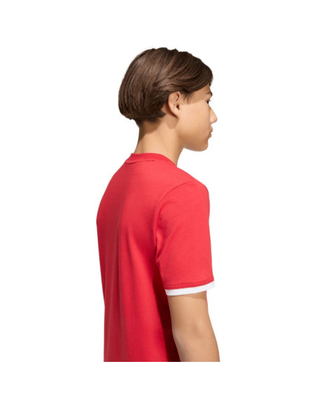 Koszulka dla dzieci adidas entrada 26 tee czerwona jz6674