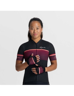 Rogelli rękawiczki damskie impress ii bordowe l 2