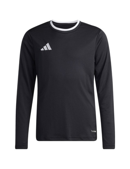 Koszulka dla dzieci adidas entrada 26 long sleeve jersey czarna kf5879