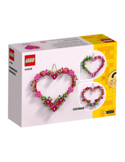 Lego okolicznościowe 40638 ozdoba w kształcie serca 2