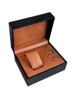 Pudełko na zegarek drewniane mahoń premium pdr-4
