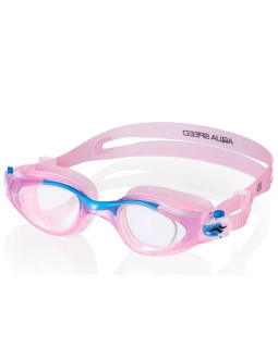 Okulary pływackie aqua speed maori jr jasny róż