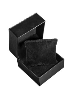 Pudełko na zegarek eko skóra czarno-czerwone pbes-1 2