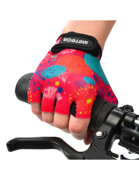 Rękawiczki rowerowe meteor jr 26160-26162