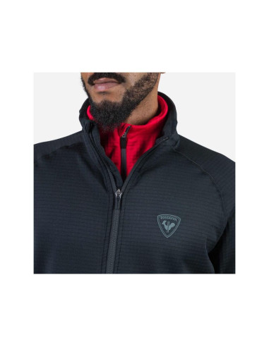 Bluza rossignol blackside fleece fz czarny