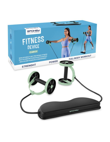 Multifunkcyjny przyrząd fitness 2w1 spokey carvy