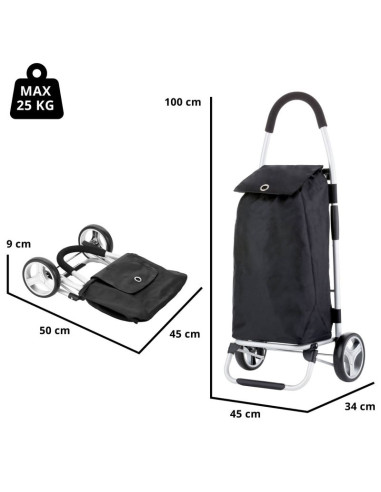 Wózek zakupowy classic premium 604320