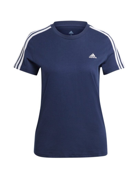 Koszulka adidas essentials slim 3-stripes tee w