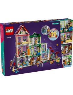 Lego friends 42670 mieszkania i sklepy w mieście heartlake 2
