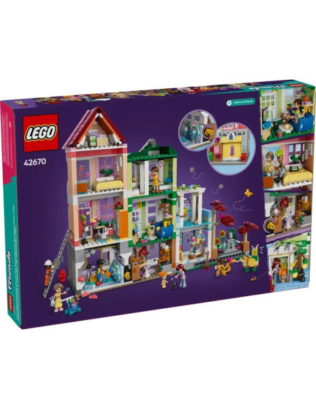 Lego friends 42670 mieszkania i sklepy w mieście heartlake